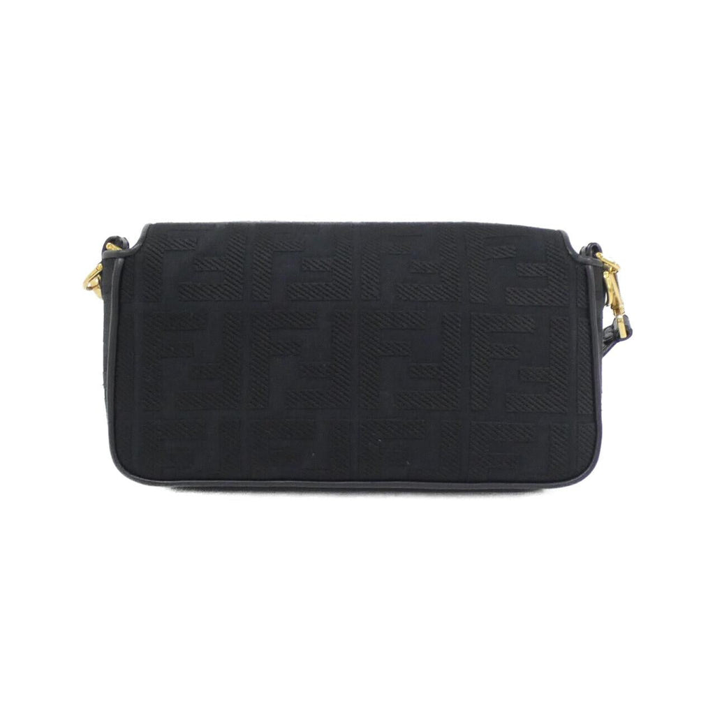 Fendi Baguette Canvas Shoulder Bag