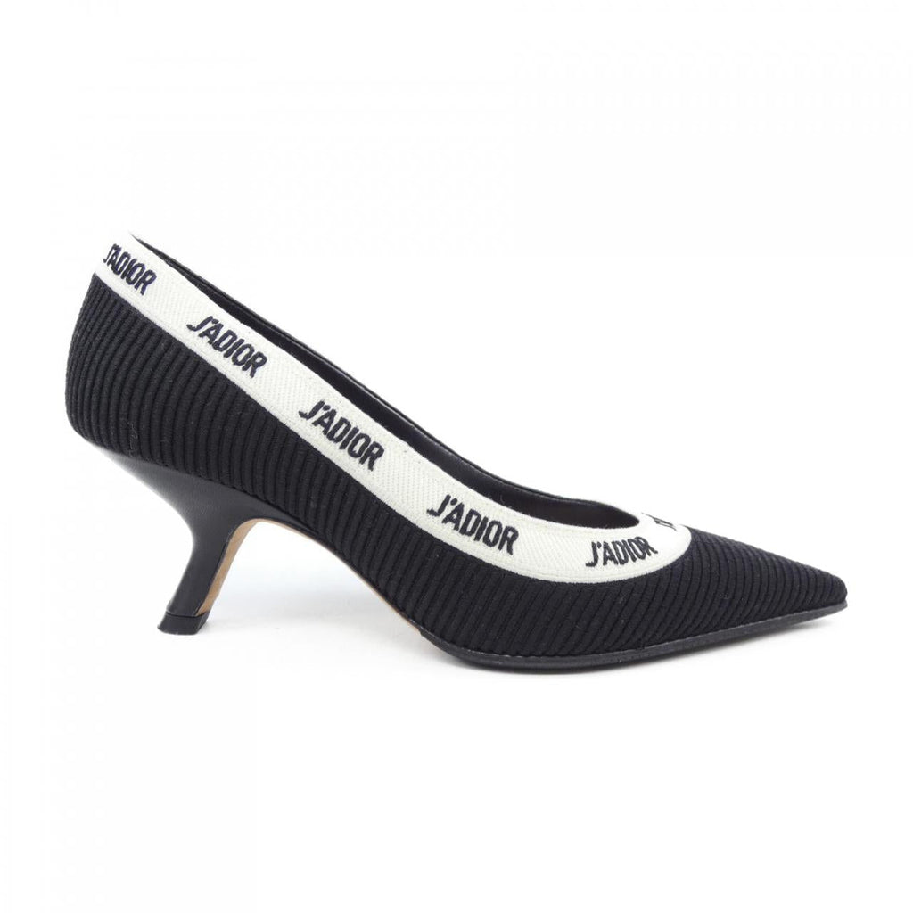 Christian Dior J'ADIOR Embroidery Fabric Pumps