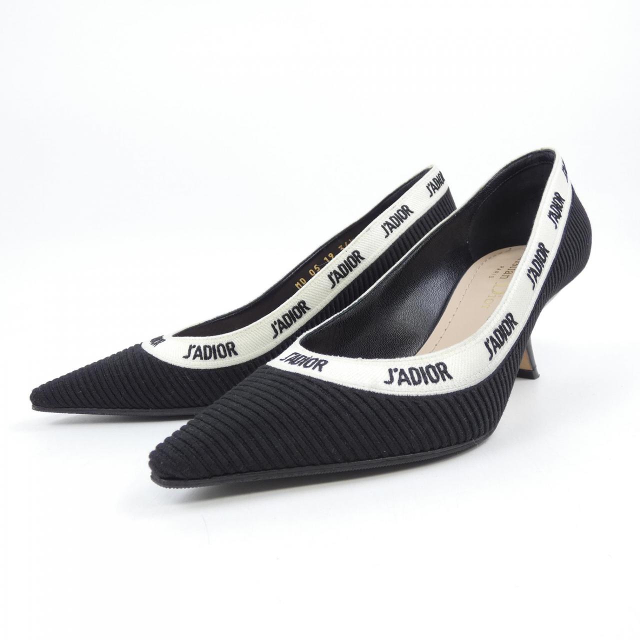 Christian Dior J'ADIOR Embroidery Fabric Pumps