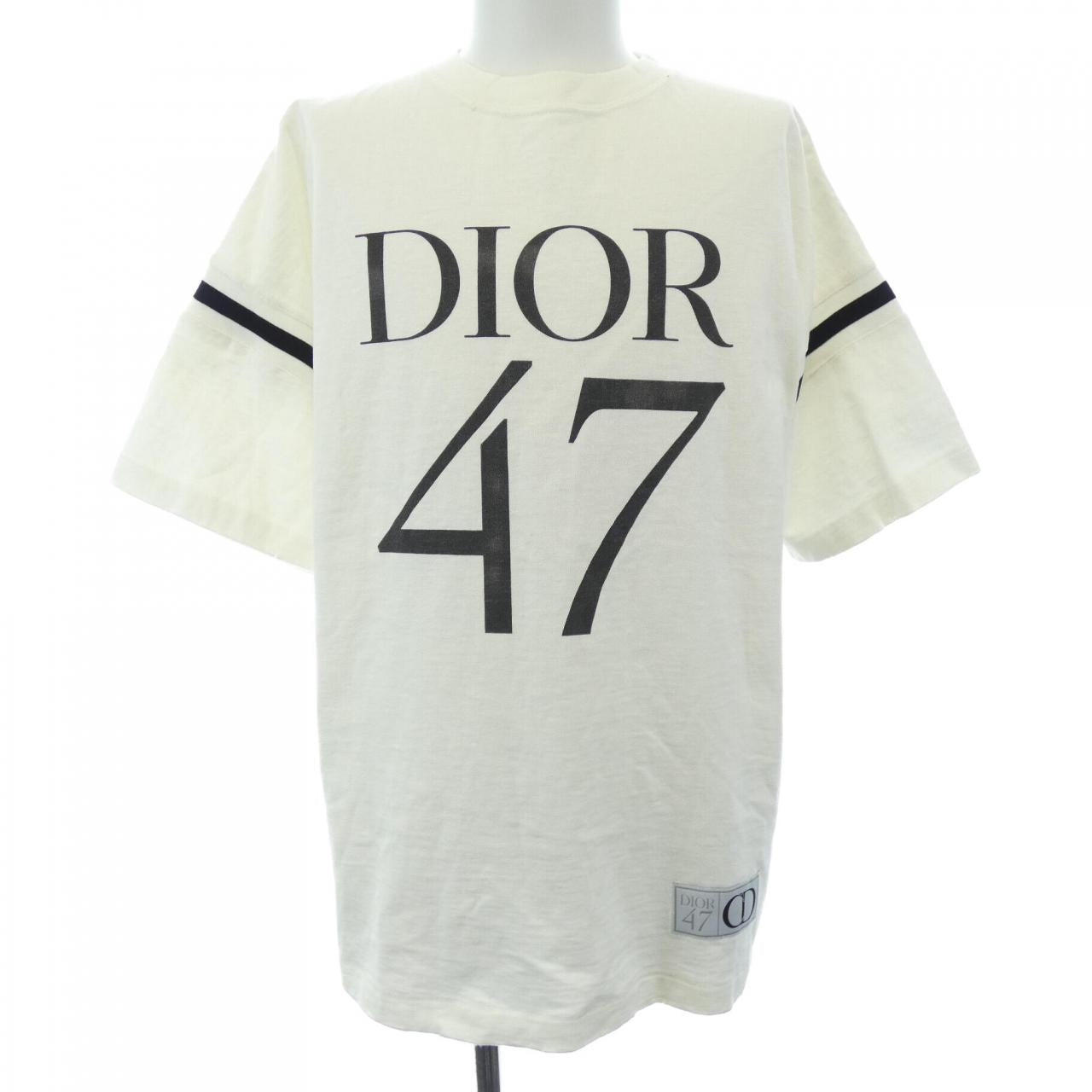 Dior DIOR 47 Slub Cotton T-shirt