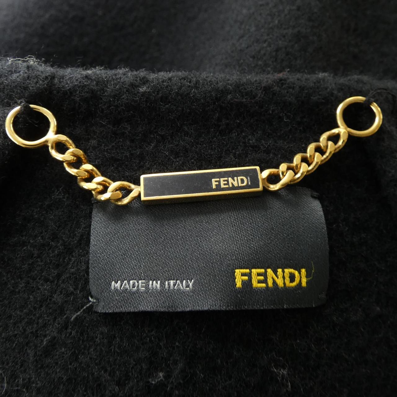 Fendi FF7840 P1G Sheepskin Coat