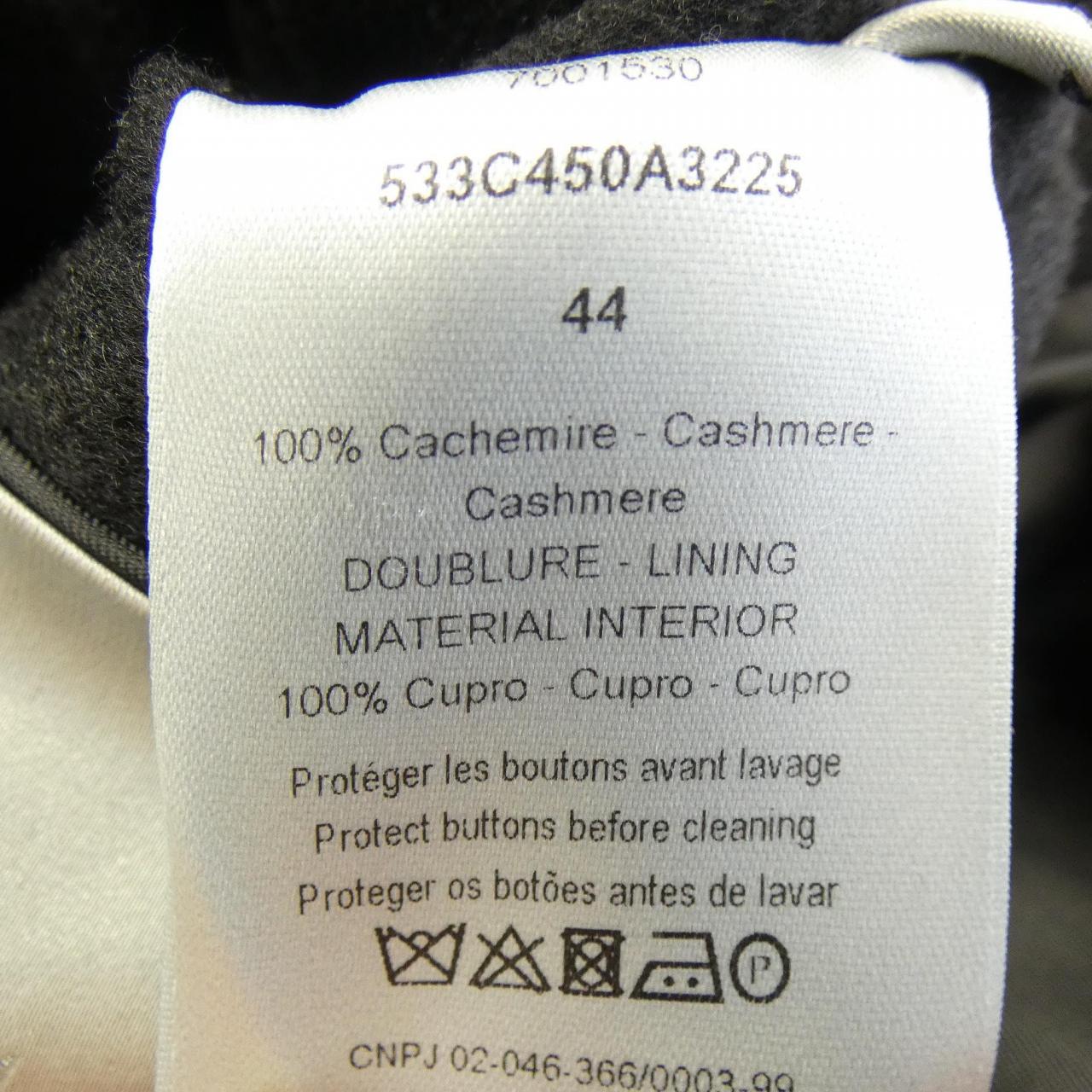 Dior Homme Cashmere Coat