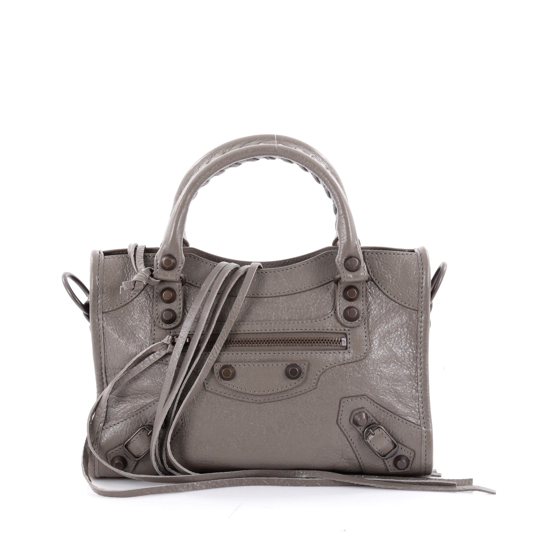 City Classic Studs Handbag Leather Mini
