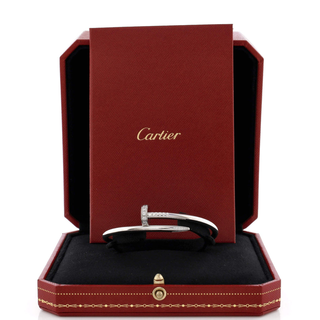 Juste un Clou Bracelet 18K White Gold with Diamonds Classic