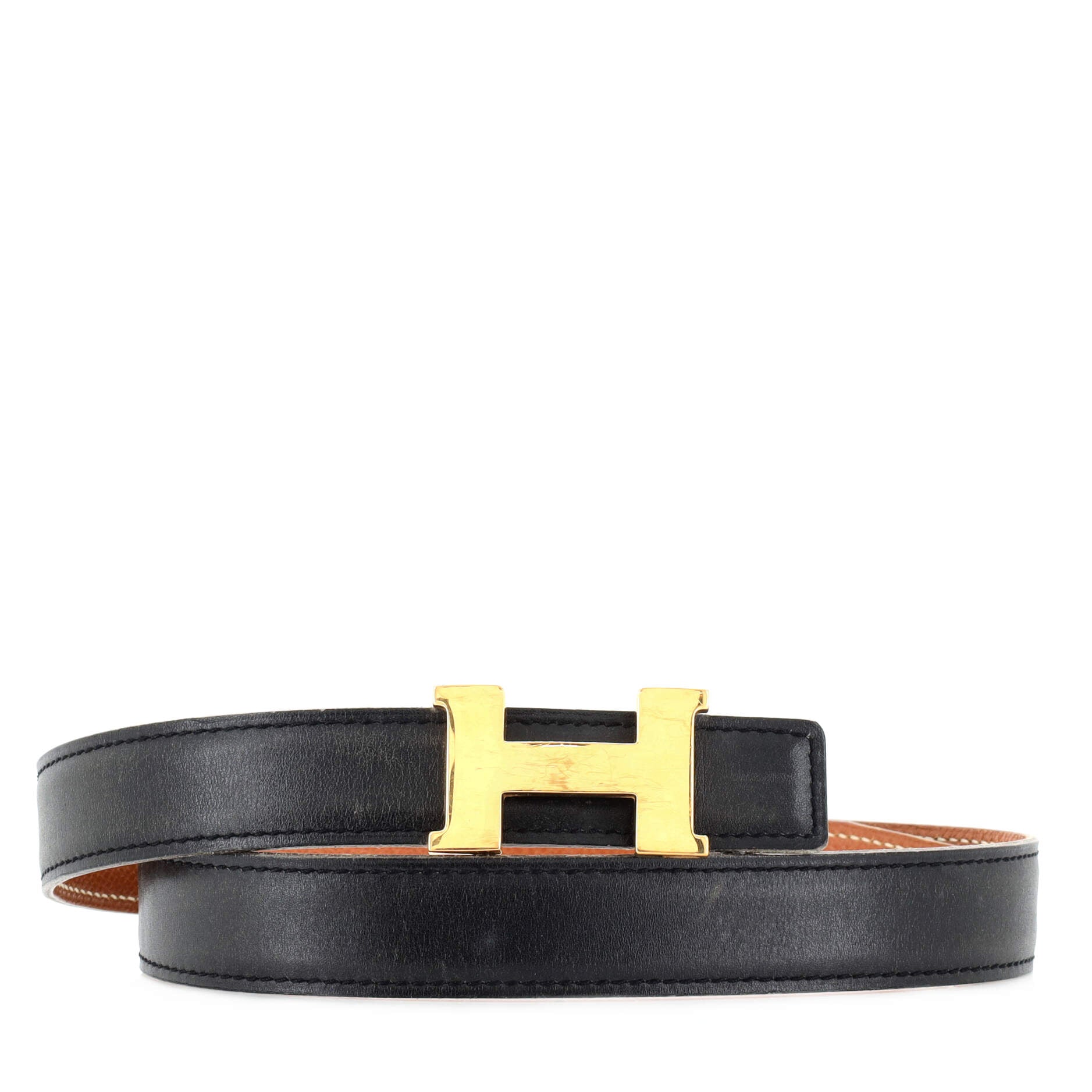 Constance Reversible Belt Leather Thin 70