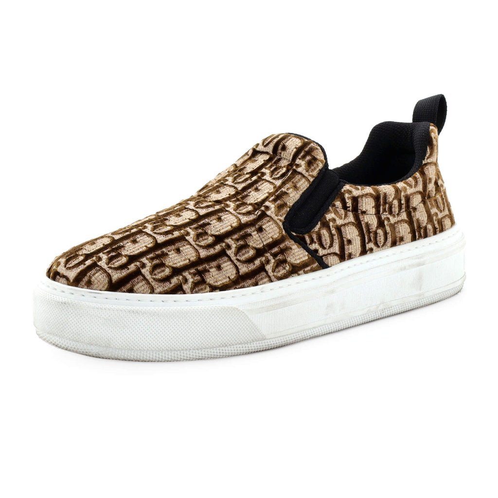 Women's Solar Slip-On Sneakers Oblique Velvet