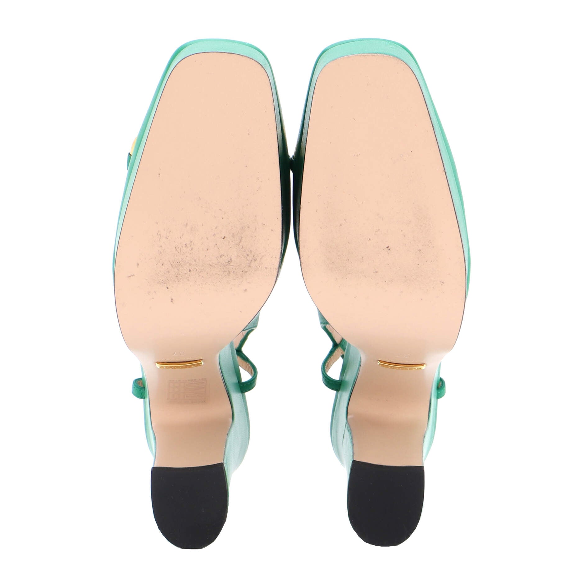 Women's Horsebit Platform Slingback Pumps Leather