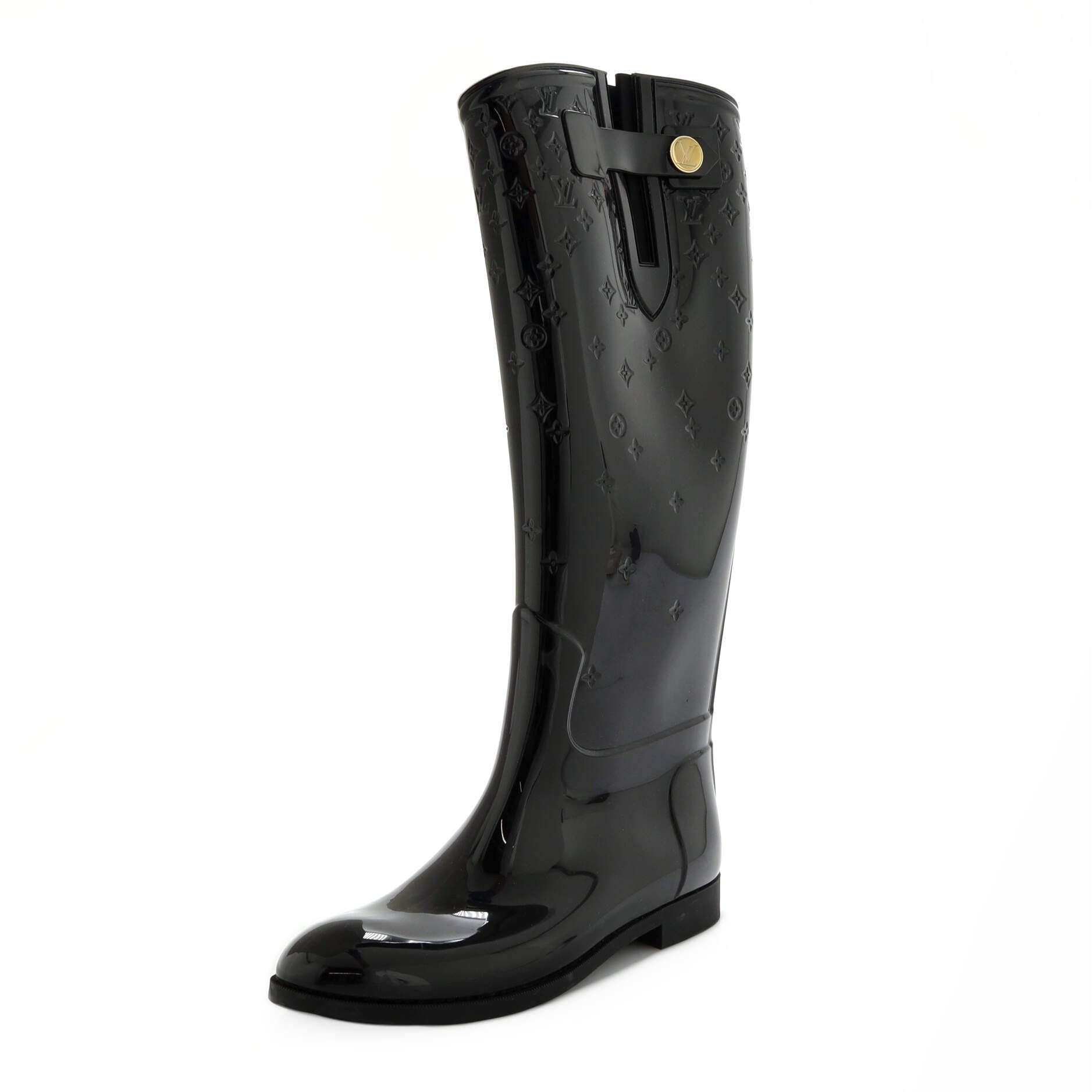 Women's Rain Boots Monogram Rubber