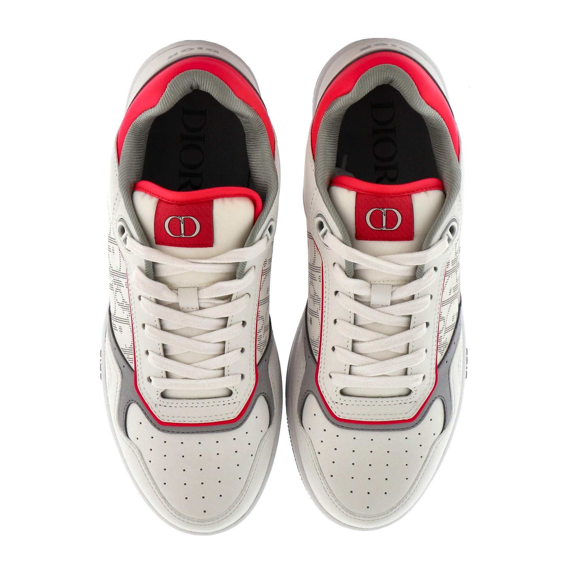 Men's B27 Low-Top Sneakers Leather with Oblique Galaxy Leather