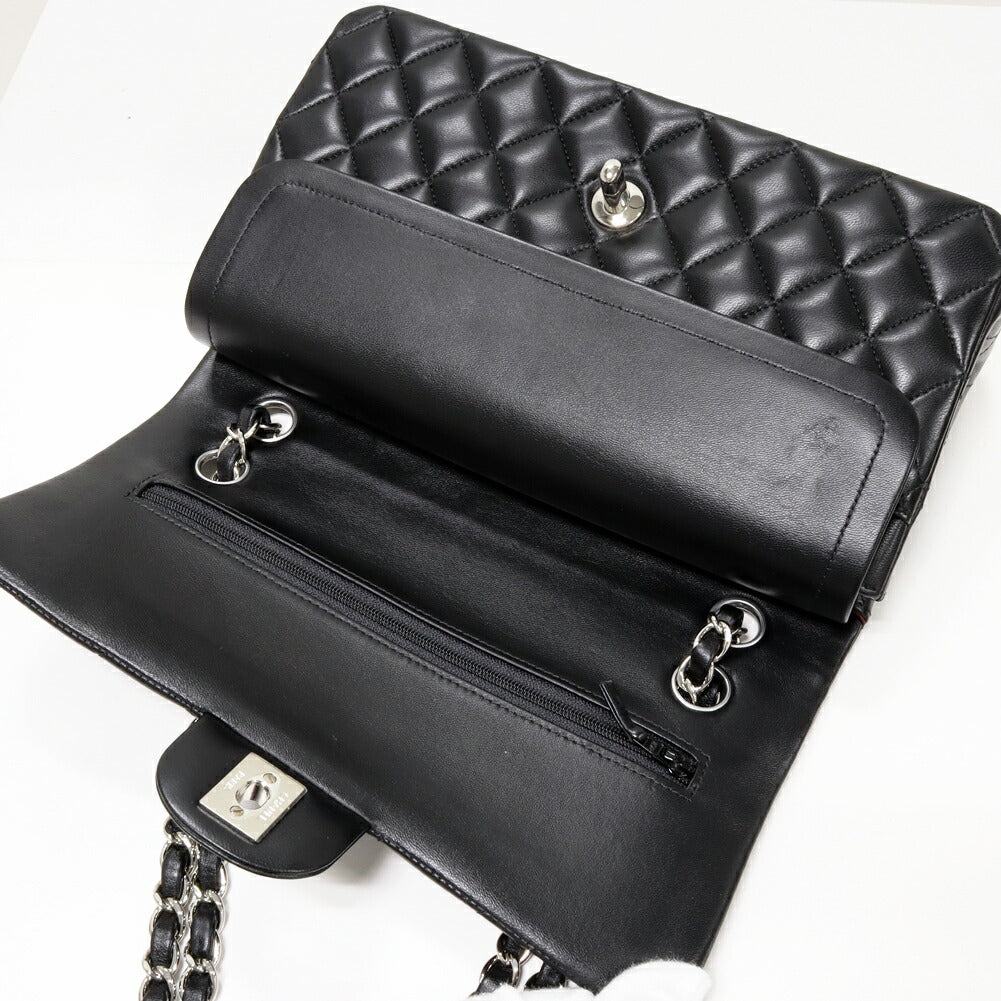 Chanel Lambskin Classic Handbag 2way Chain Shoulder Bag A01112