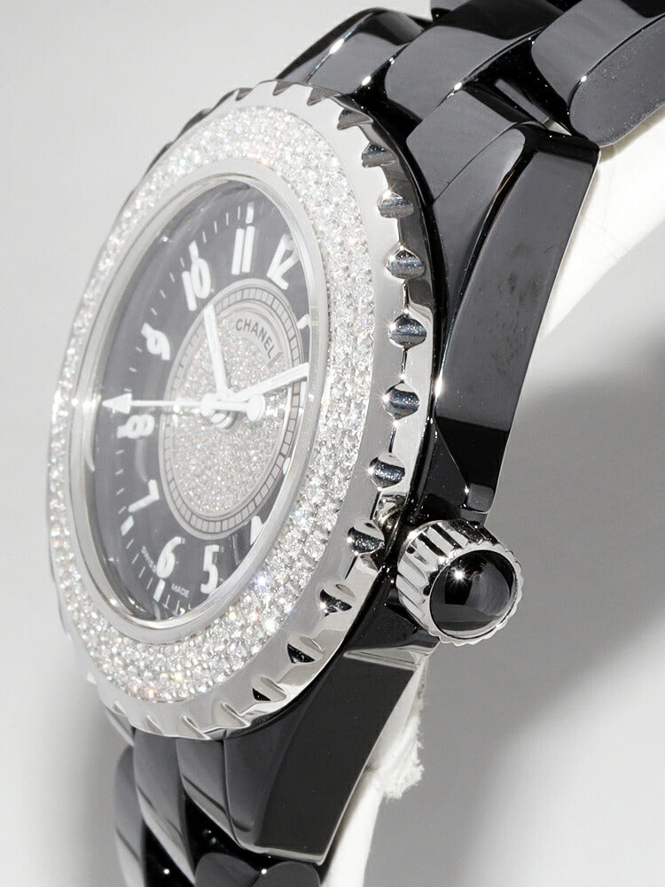 Chanel Black Ceramic J12 Watch H1708