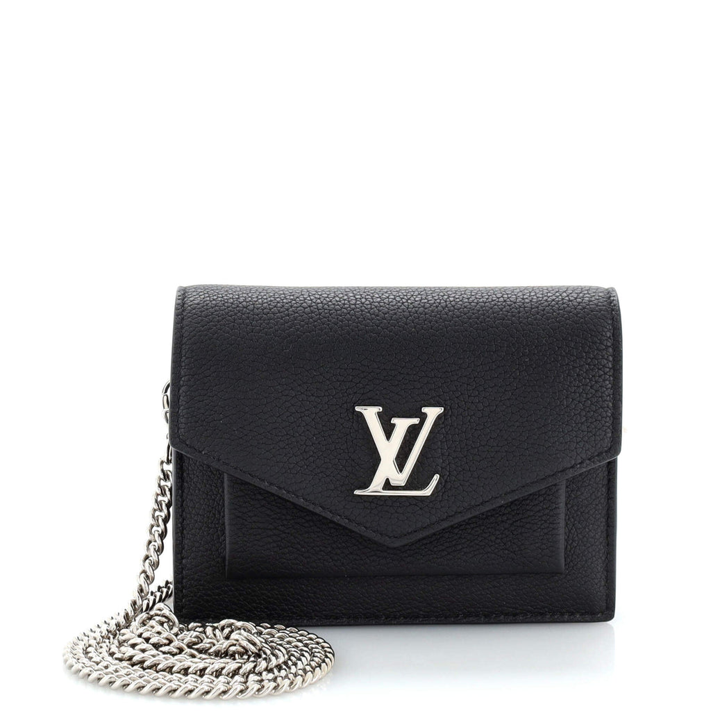 Mylockme Chain Pochette Leather Mini