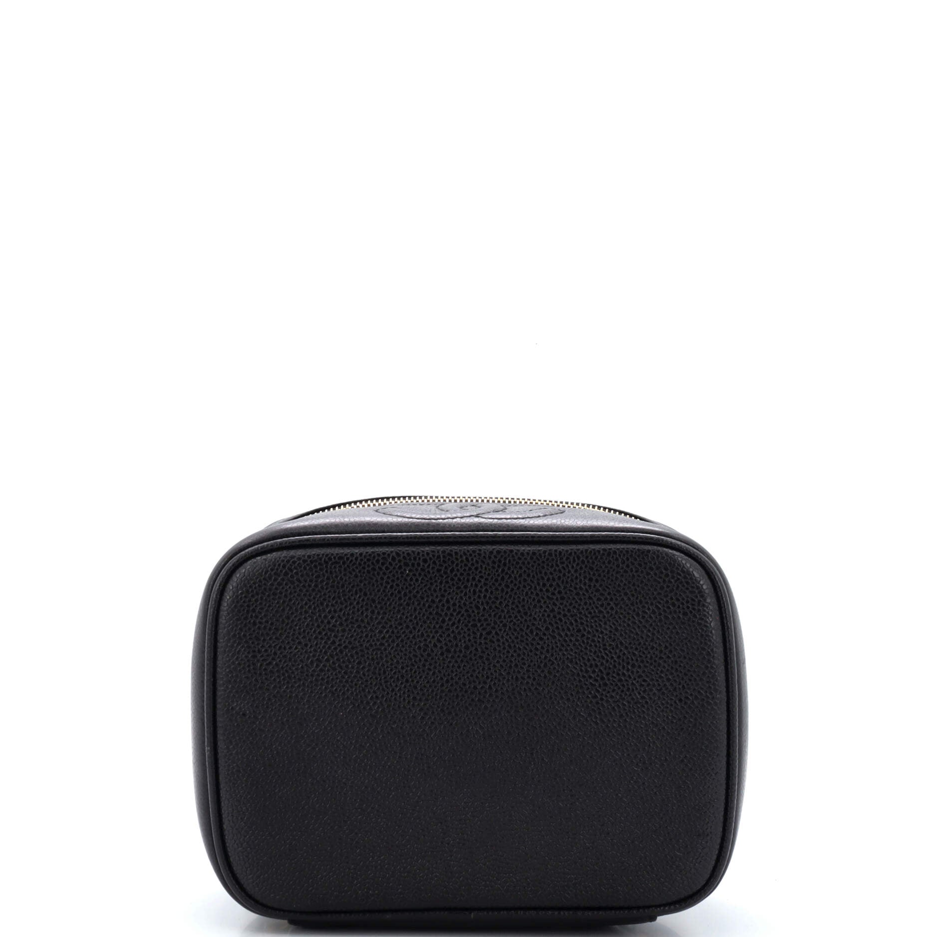 Vintage Timeless Cosmetic Case Caviar Medium