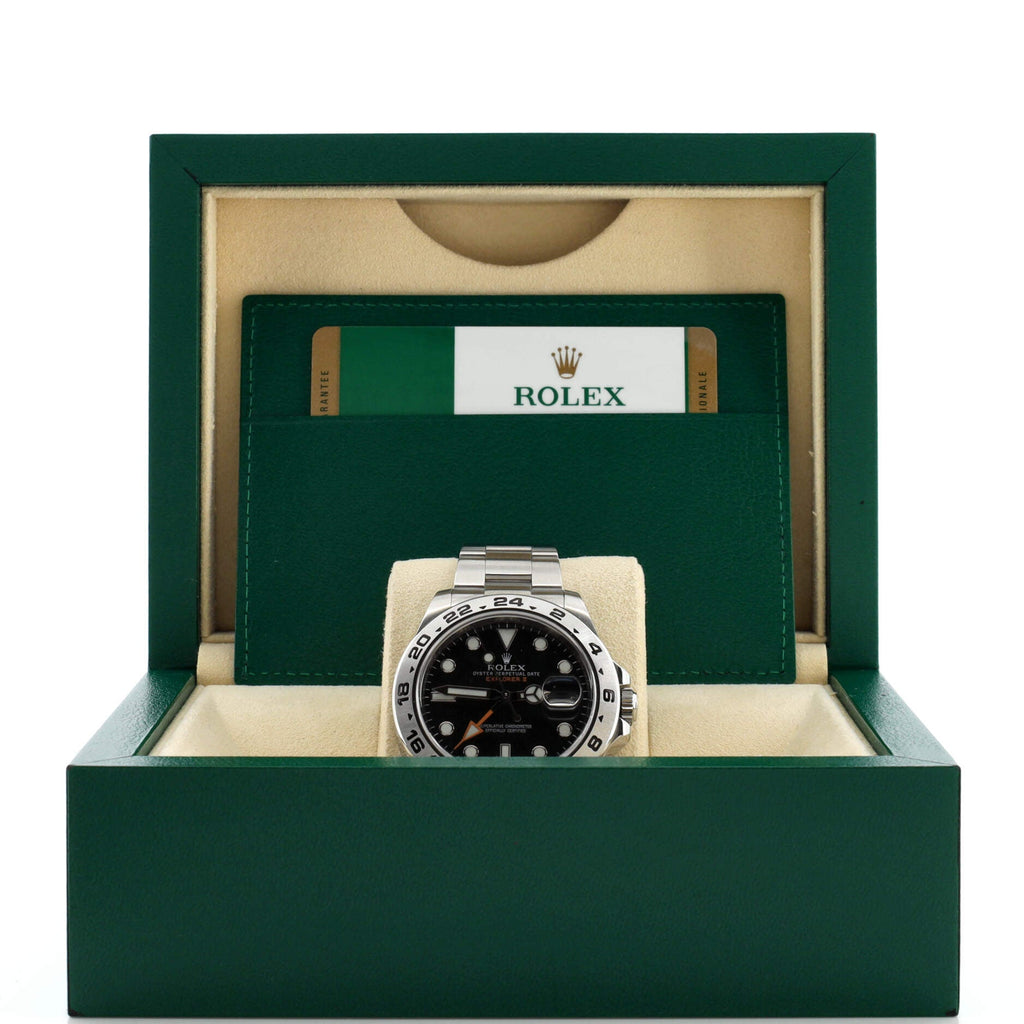 Oyster Perpetual Explorer II Automatic Watch Stainless Steel 42