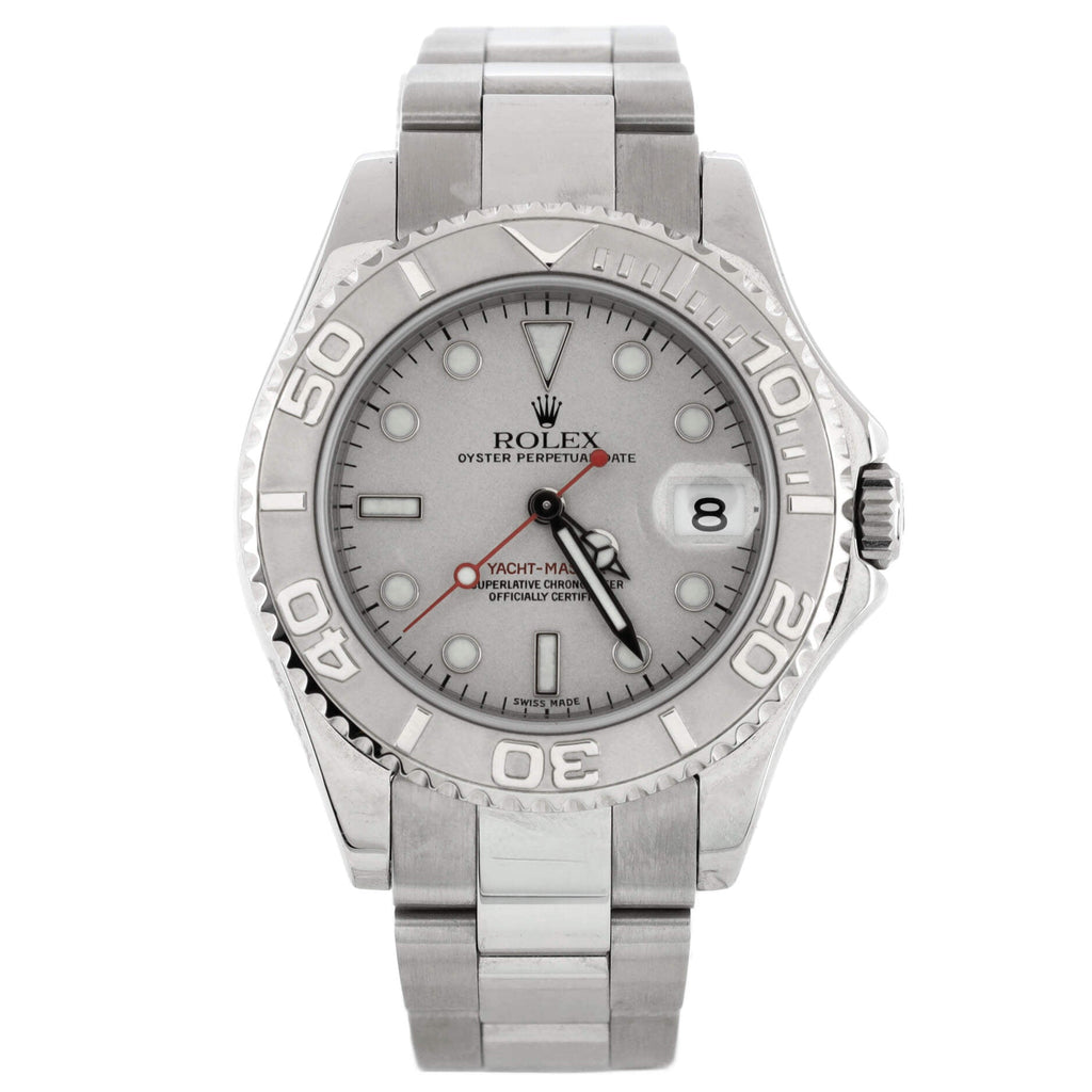 Oyster Perpetual Yacht-Master Automatic Watch Stainless Steel and Platinum 35