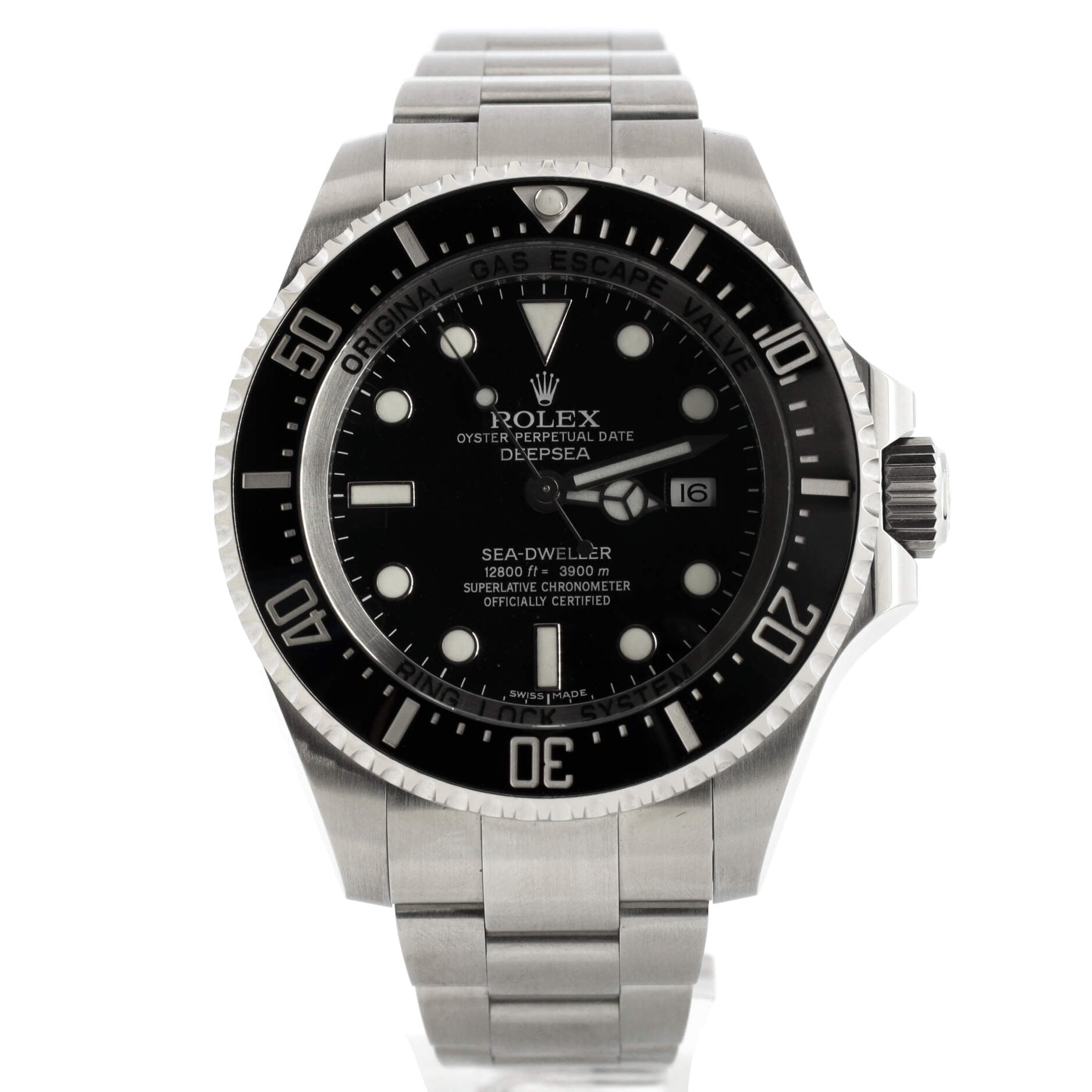 Oyster Perpetual Deepsea Sea-Dweller Automatic Watch Stainless Steel and Cerachrom 44