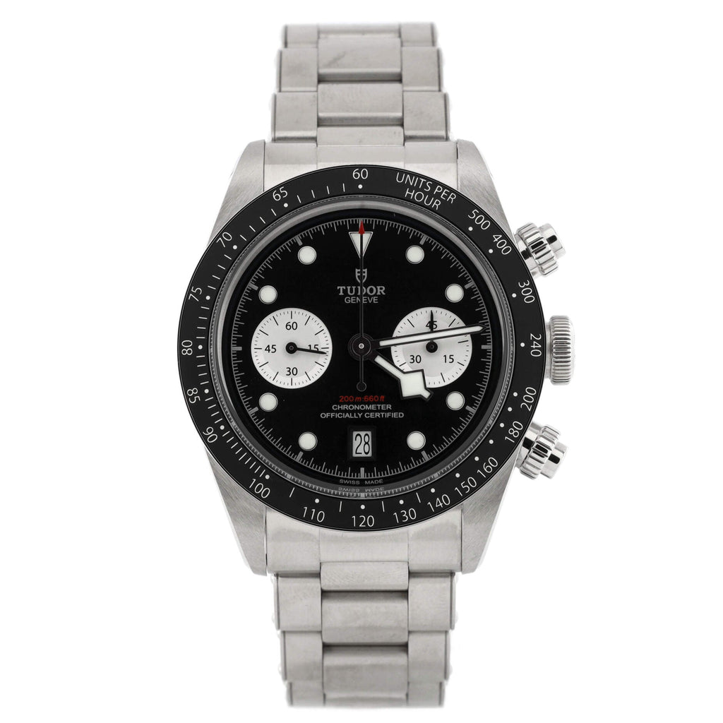 Black Bay Chronograph Automatic Watch Stainless Steel 41