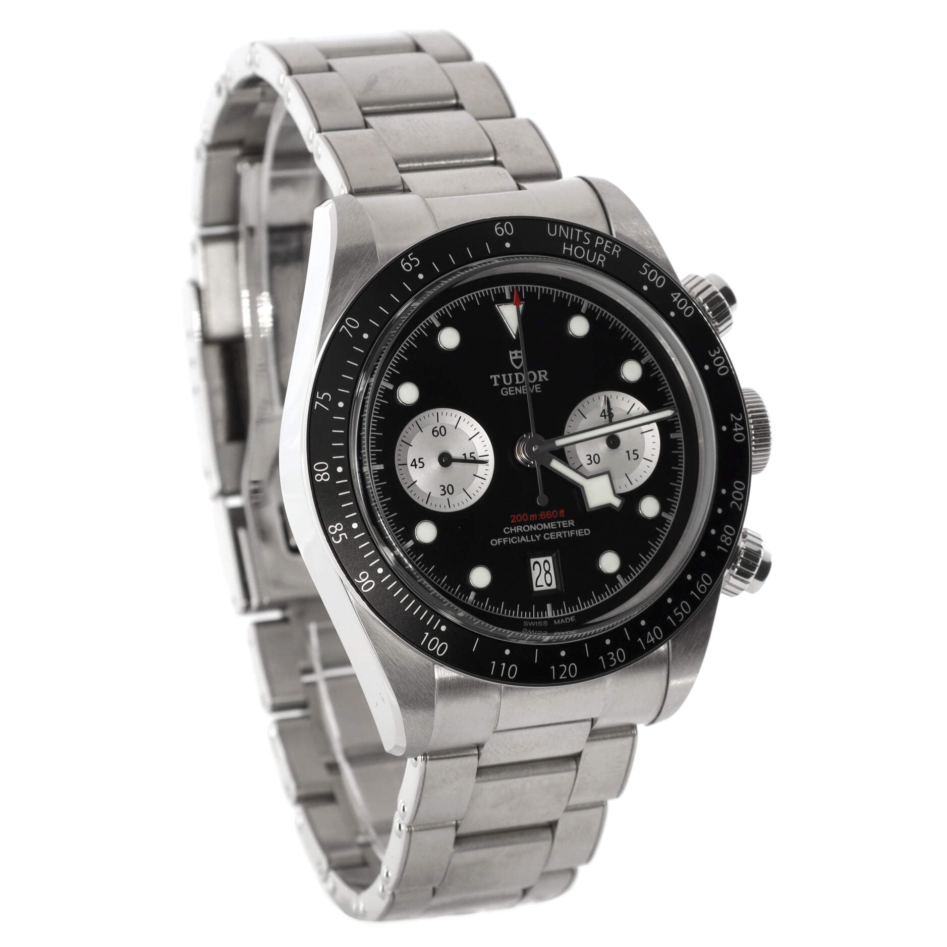 Black Bay Chronograph Automatic Watch Stainless Steel 41