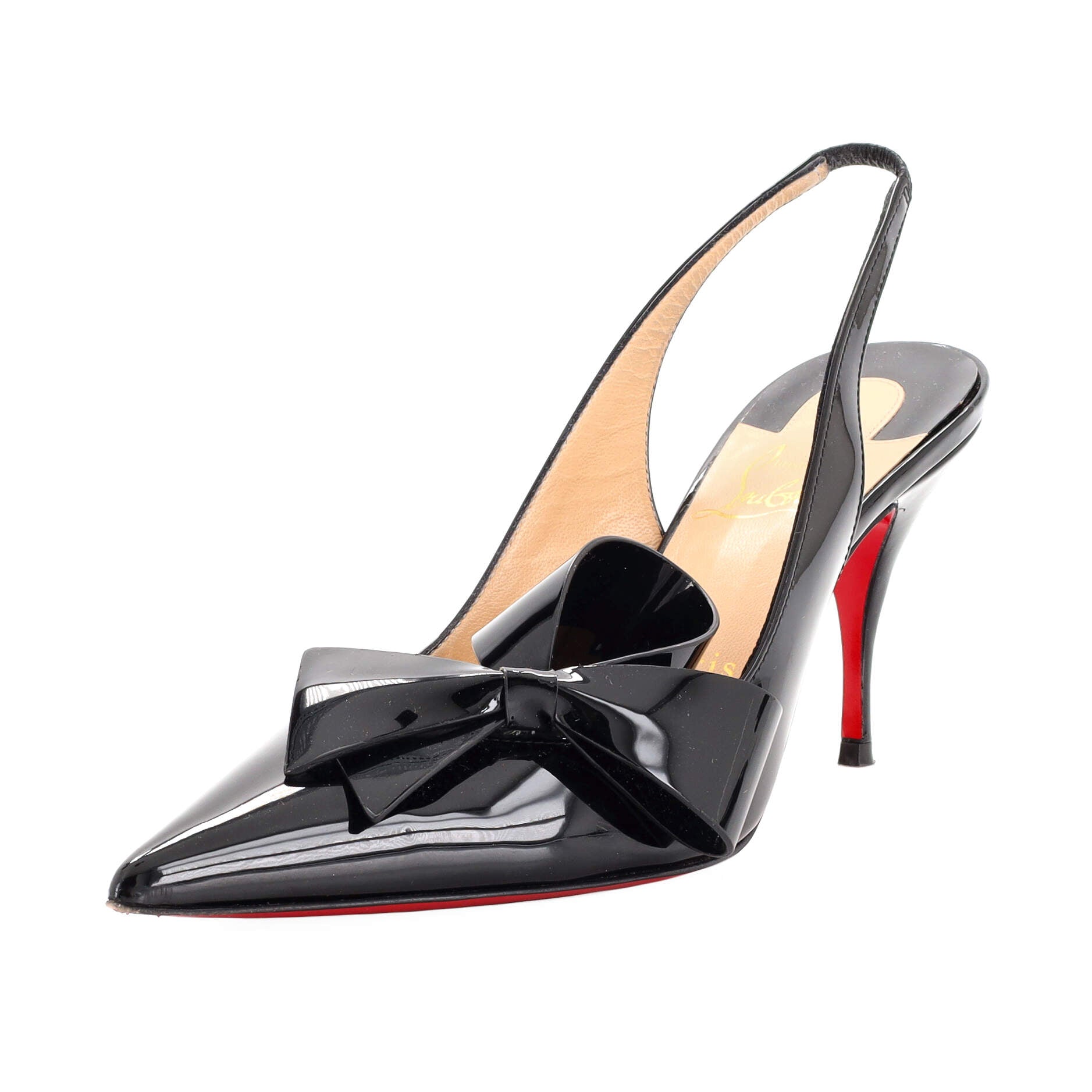 Women's Clare Nodo Slingback Pumps Patent 80