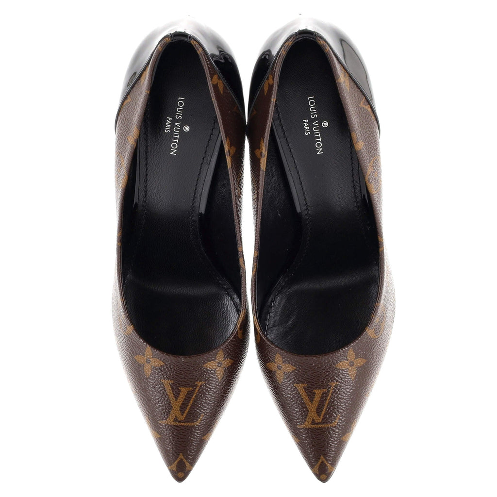 Women's Cherie Pumps Monogram Canvas and Patent