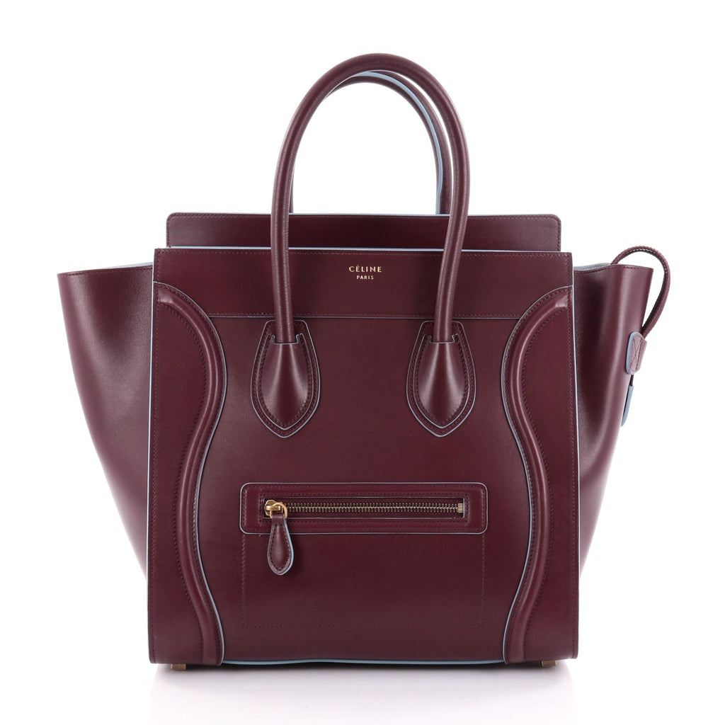 Luggage Handbag Smooth Leather Mini