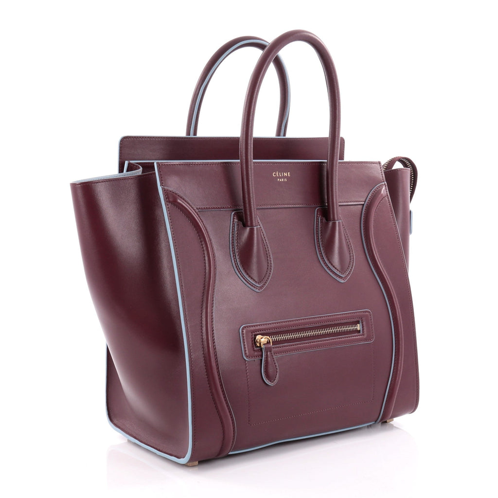 Luggage Handbag Smooth Leather Mini