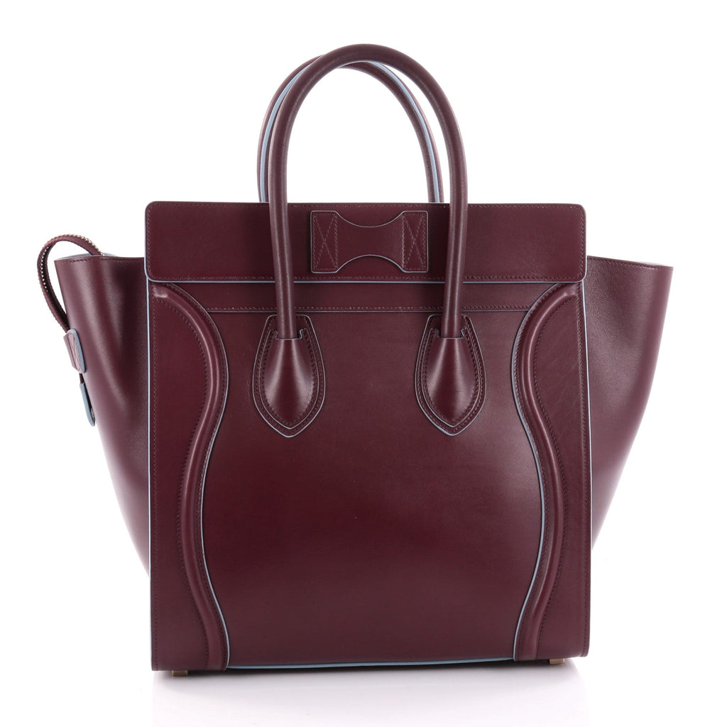 Luggage Handbag Smooth Leather Mini
