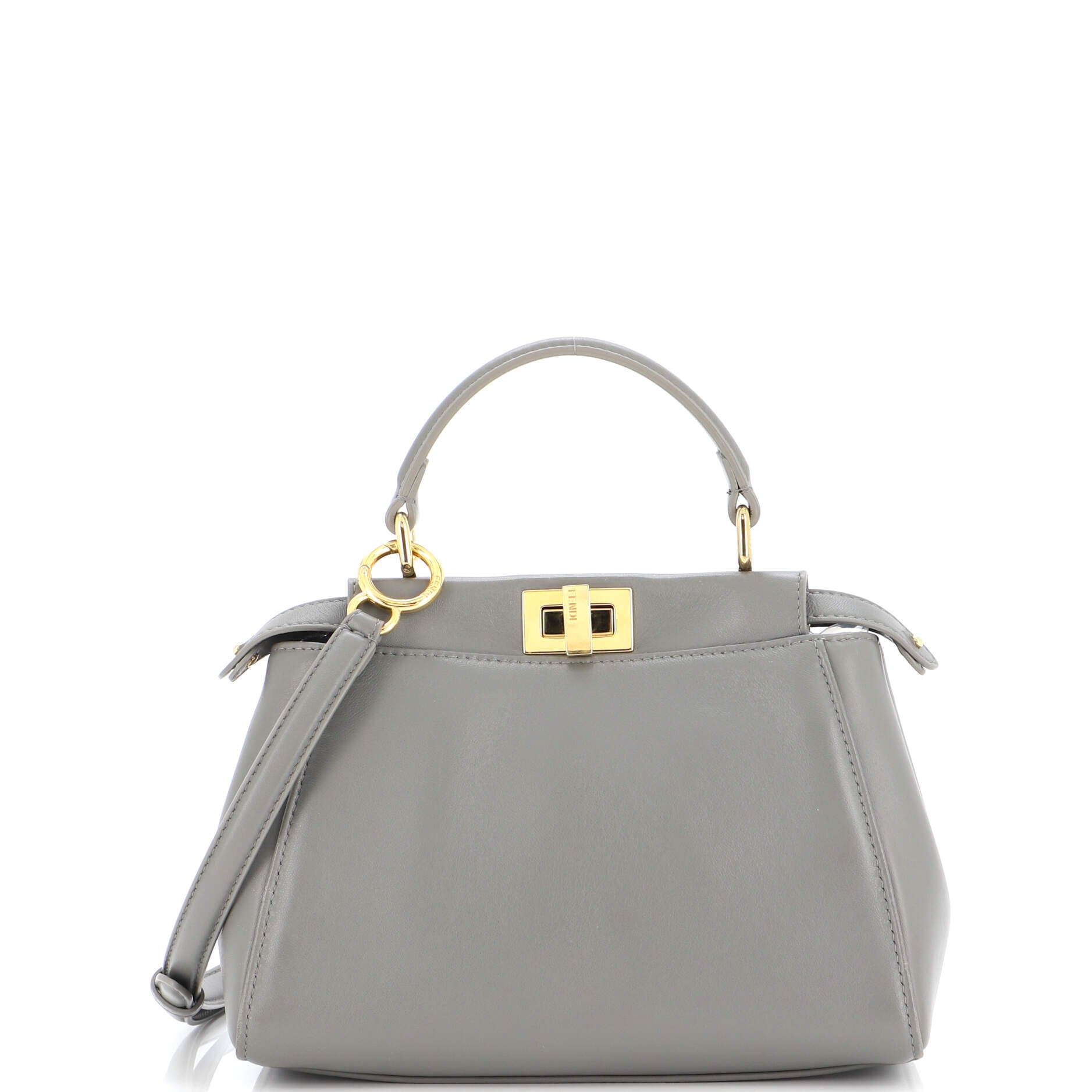 Peekaboo Bag Leather Mini
