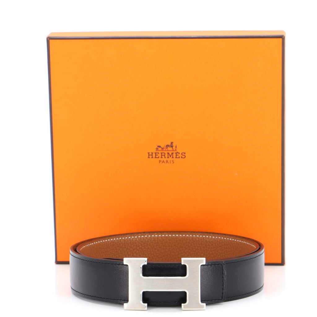 Constance Reversible Belt Leather Wide 90