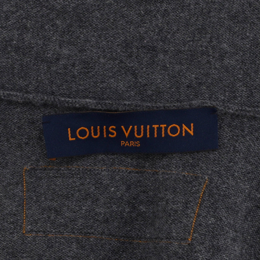 Men's LV Monogram Hoodie Cashmere