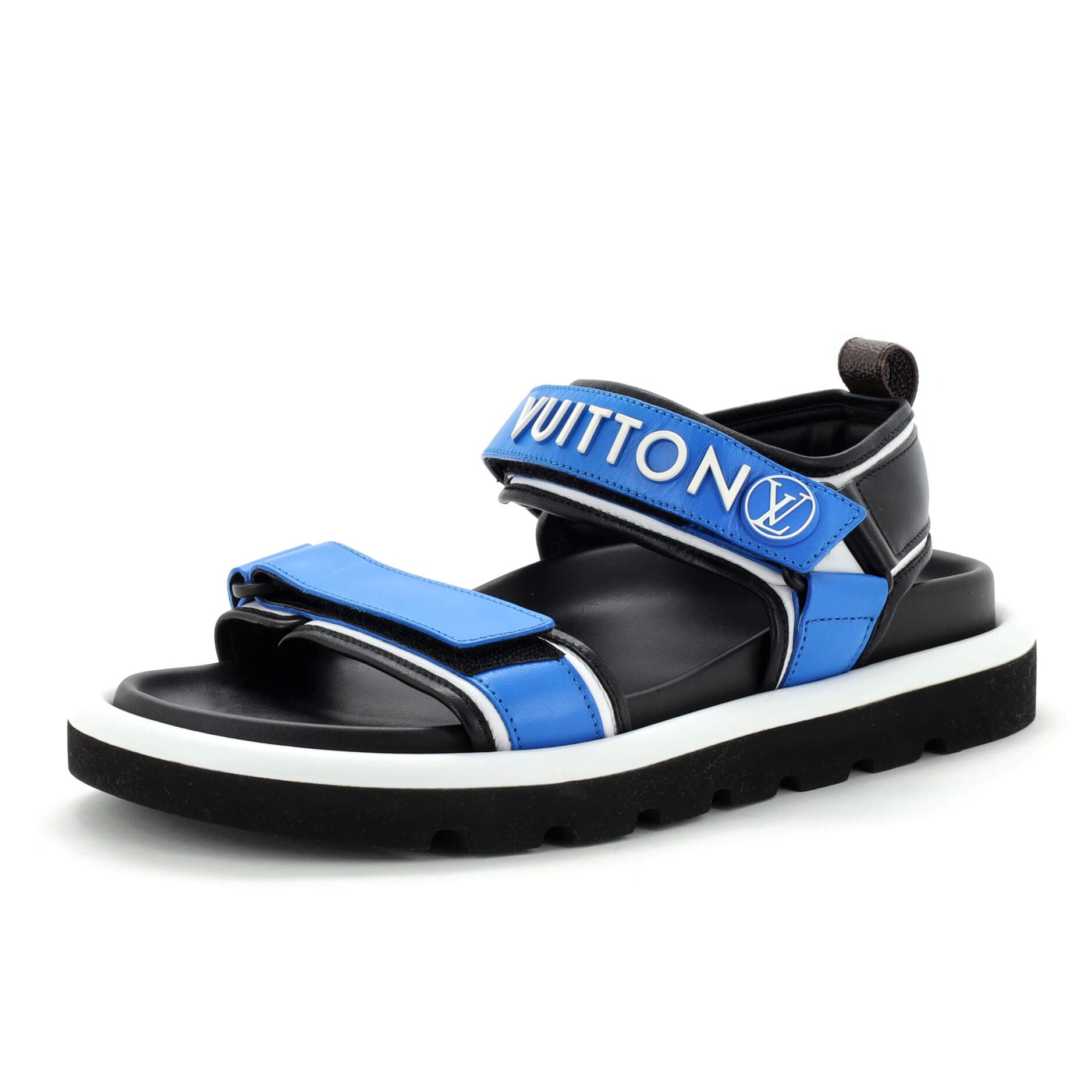 Women's Pool Pillow Flat Comfort Sandals Leather