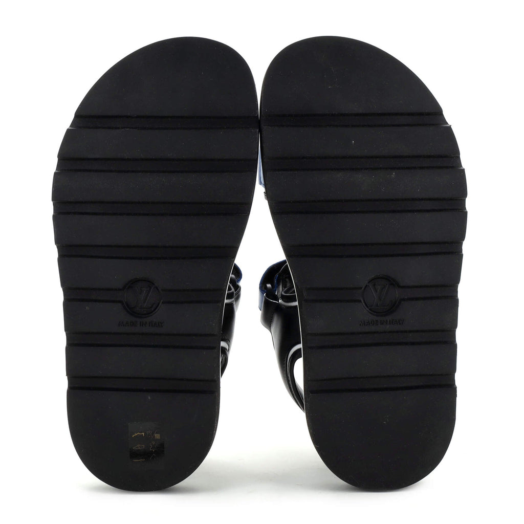 Women's Pool Pillow Flat Comfort Sandals Leather