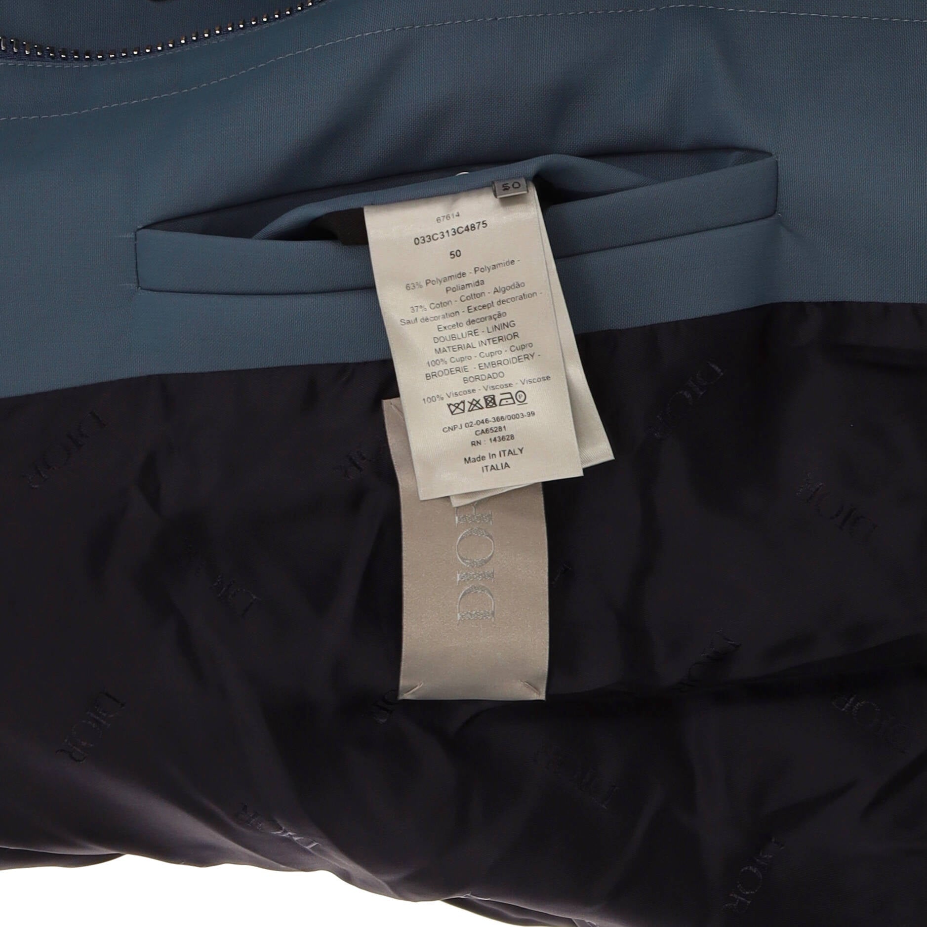 x Kenny Scharf Men's Hooded Parka Embroidered Polyamide Blend