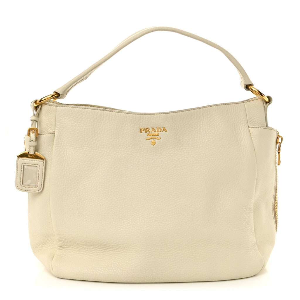 Vitello Daino Side Zip Pocket Hobo Talco