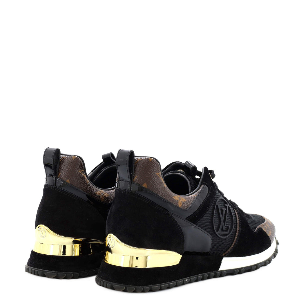 Women's Run Away Sneakers Mesh with Monogram Canvas and Suede