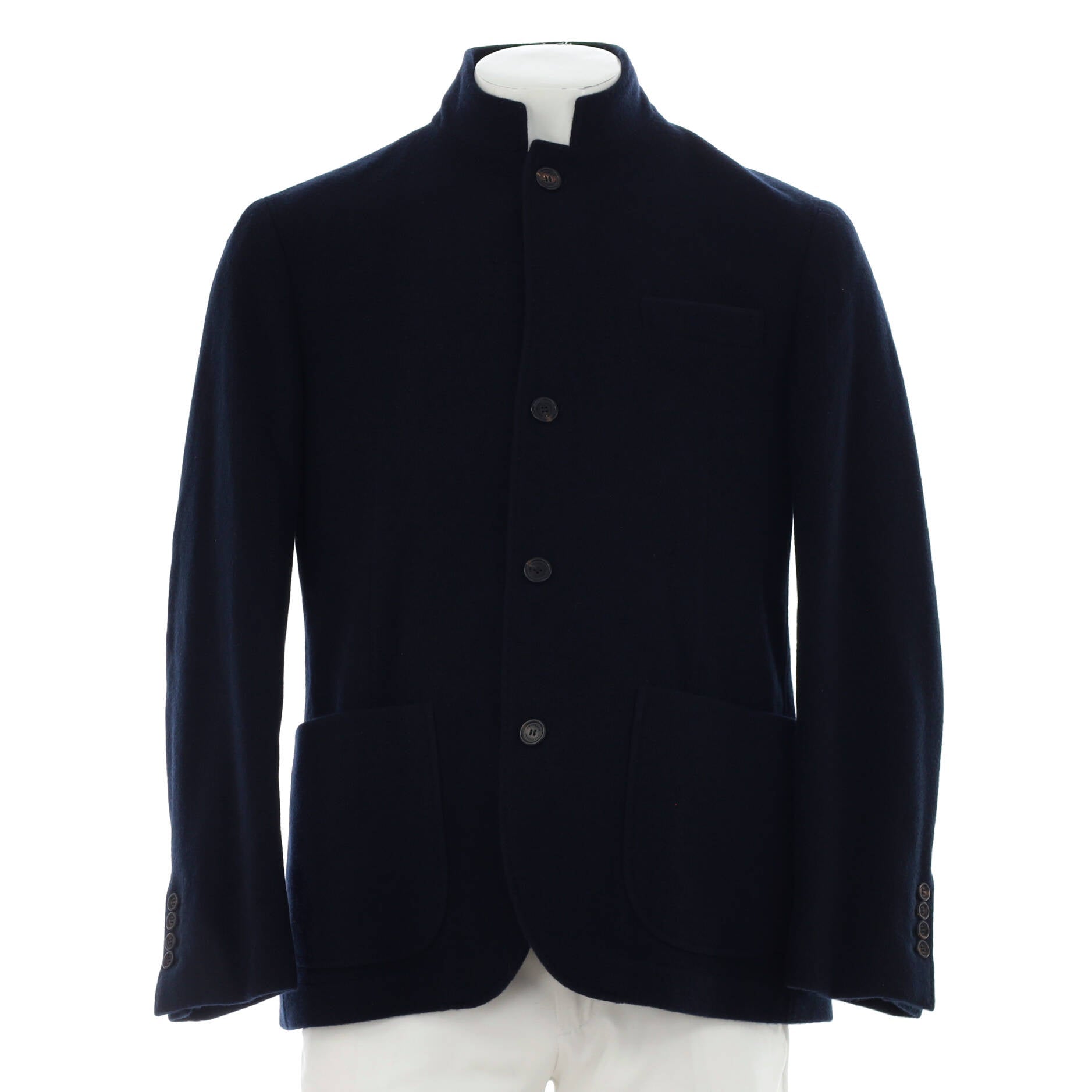 Men's Three Pocket Single Breasted Blazer Cashmere