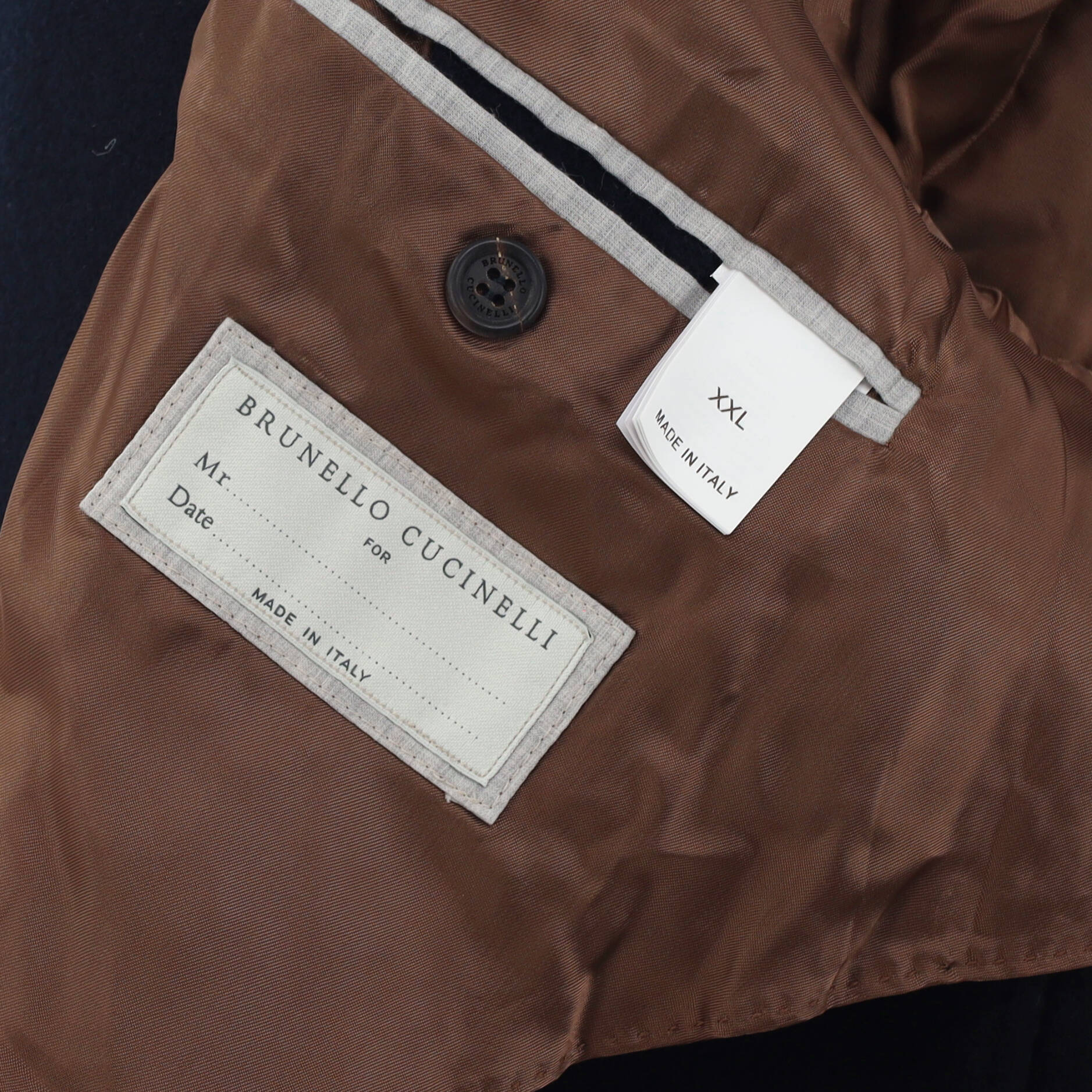Men's Three Pocket Single Breasted Blazer Cashmere