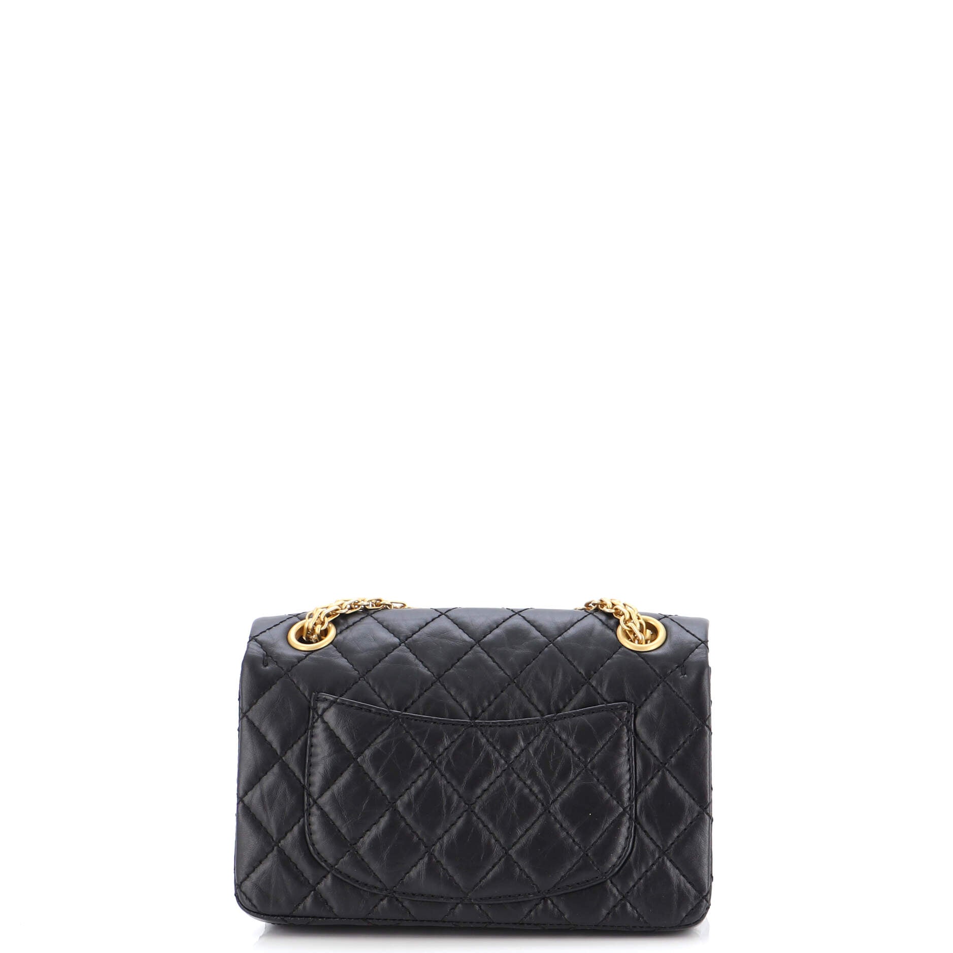 Reissue 2.55 Flap Bag Quilted Aged Calfskin Mini