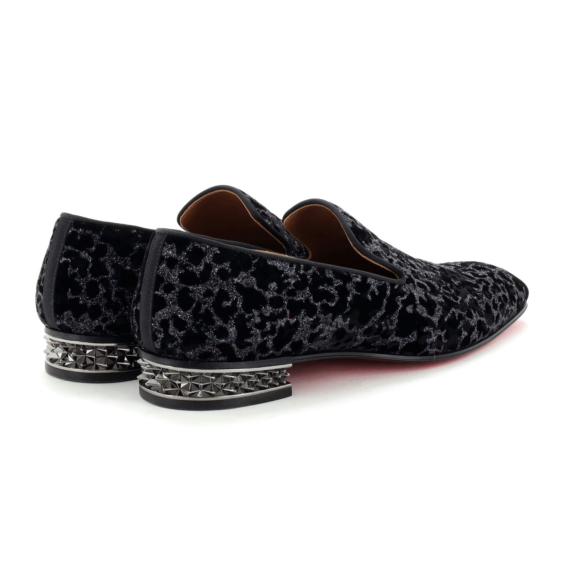 Men's Dandyrocks Spiked Loafers Velvet
