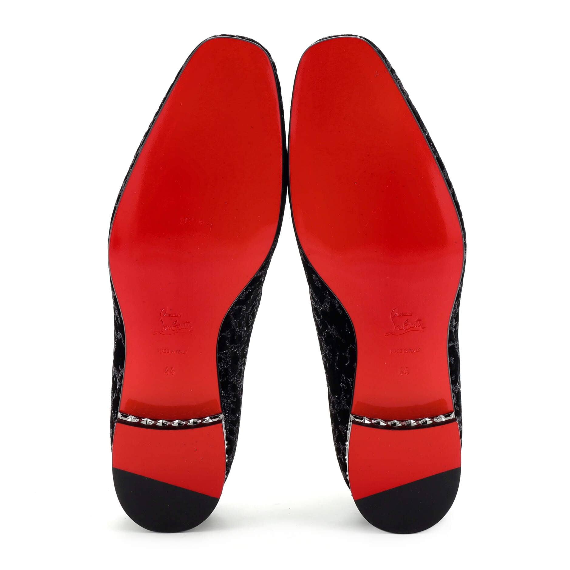 Men's Dandyrocks Spiked Loafers Velvet