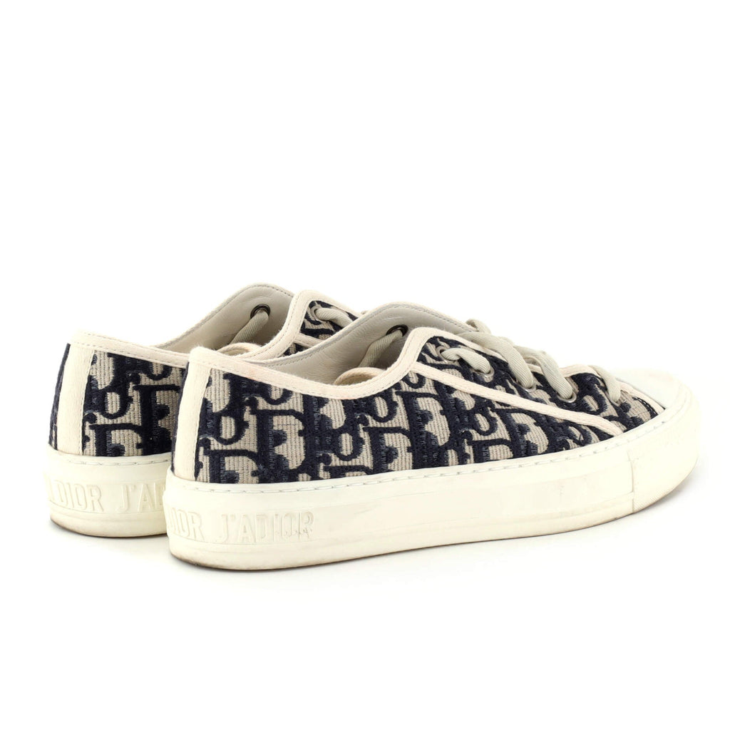 Women's Walk'N'Dior Sneakers Oblique Canvas