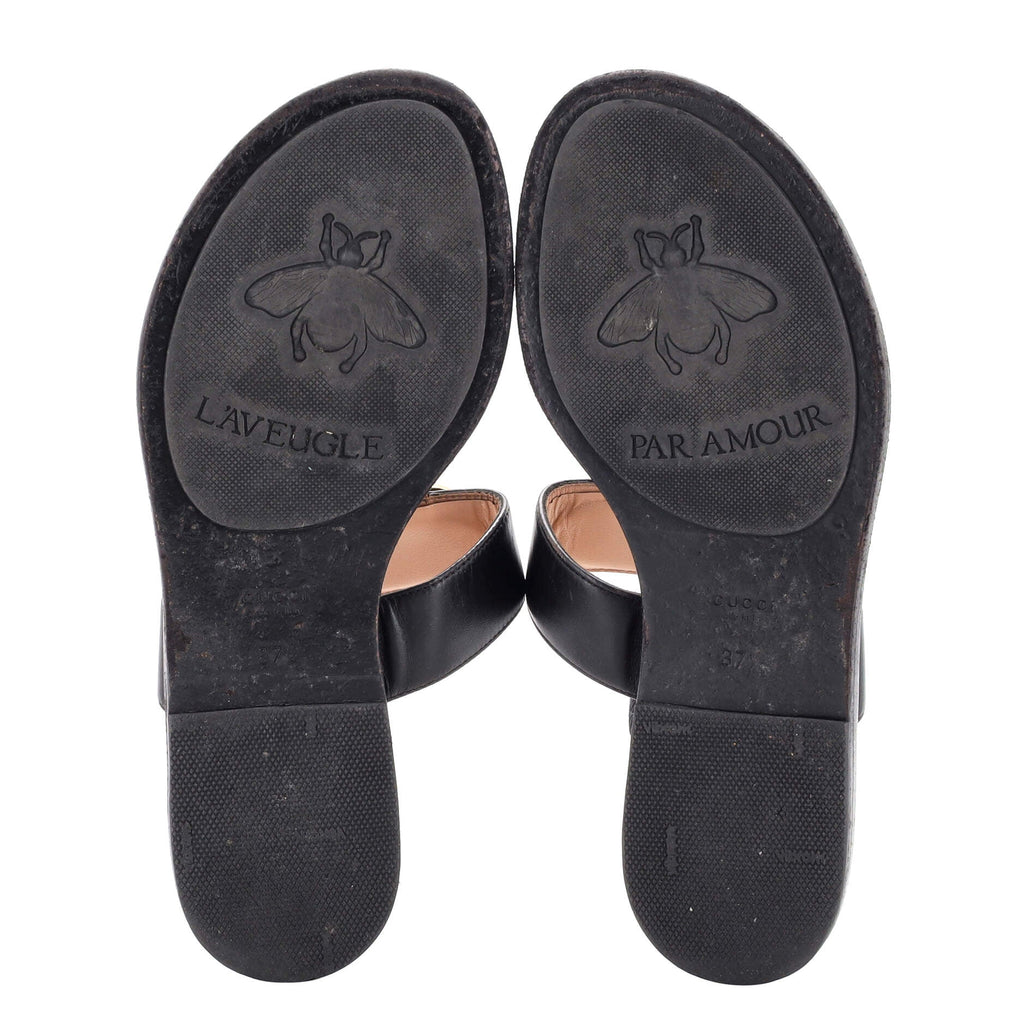 Women's GG Marmont Sandals Leather