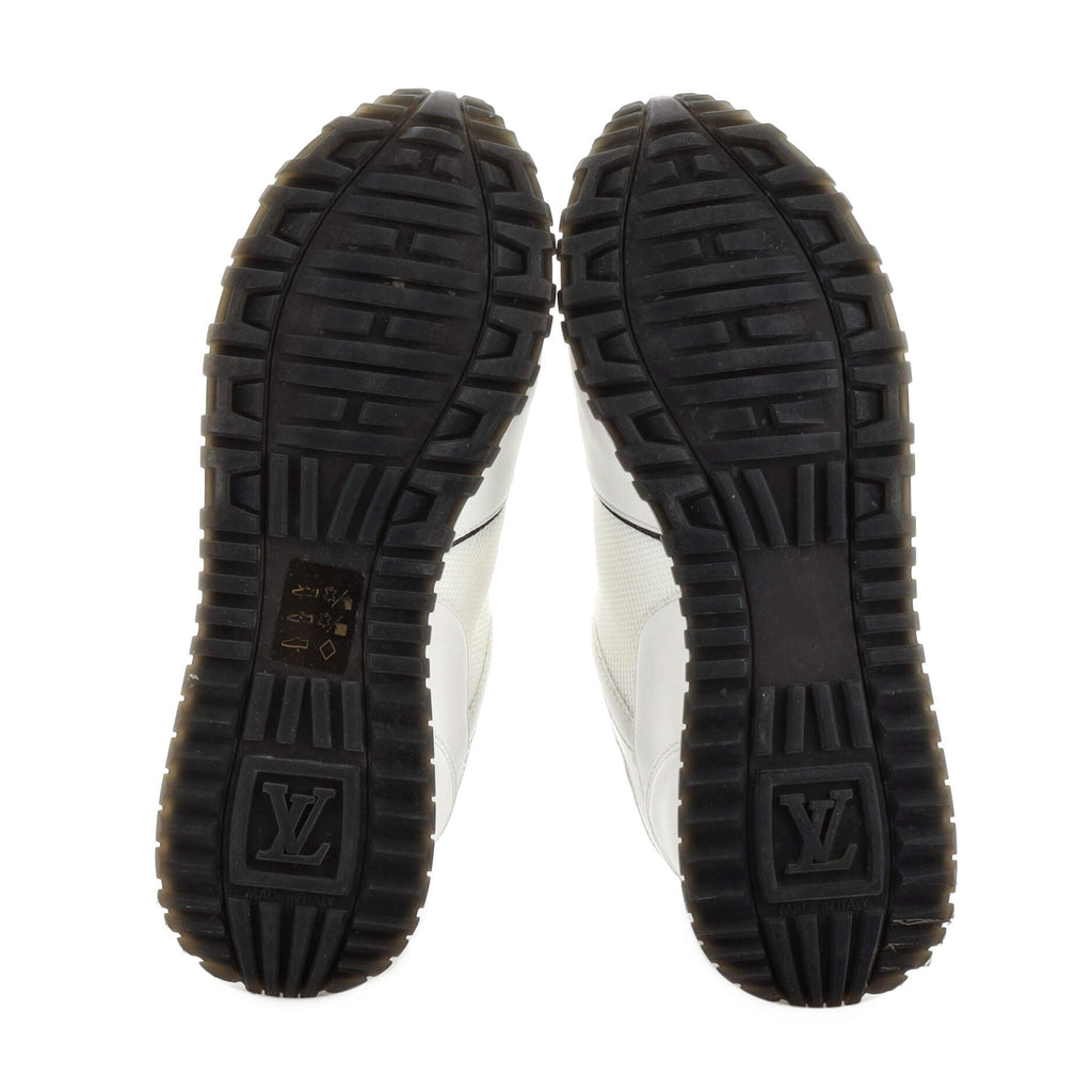 Women's Run Away Sneakers Mesh with Monogram Canvas and Leather
