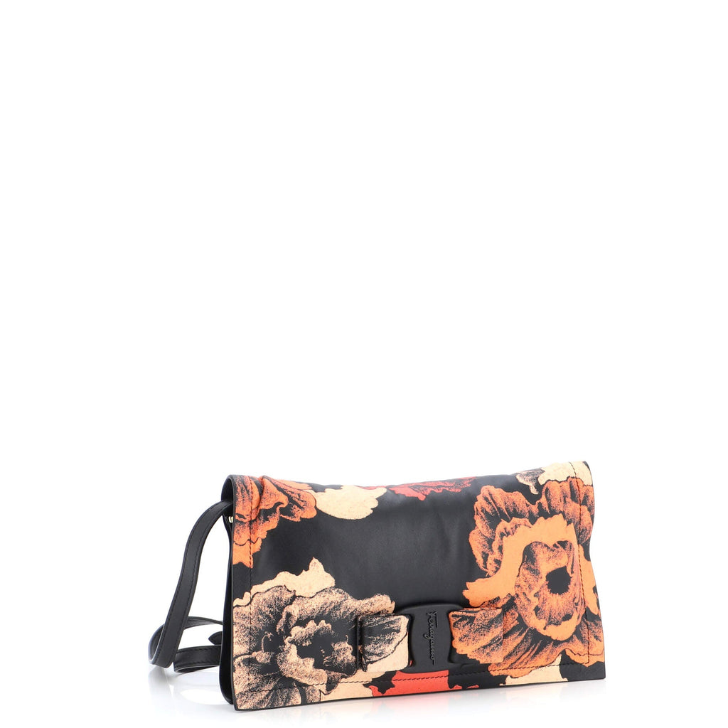 Viva Bow Flap Bag Leather Mini