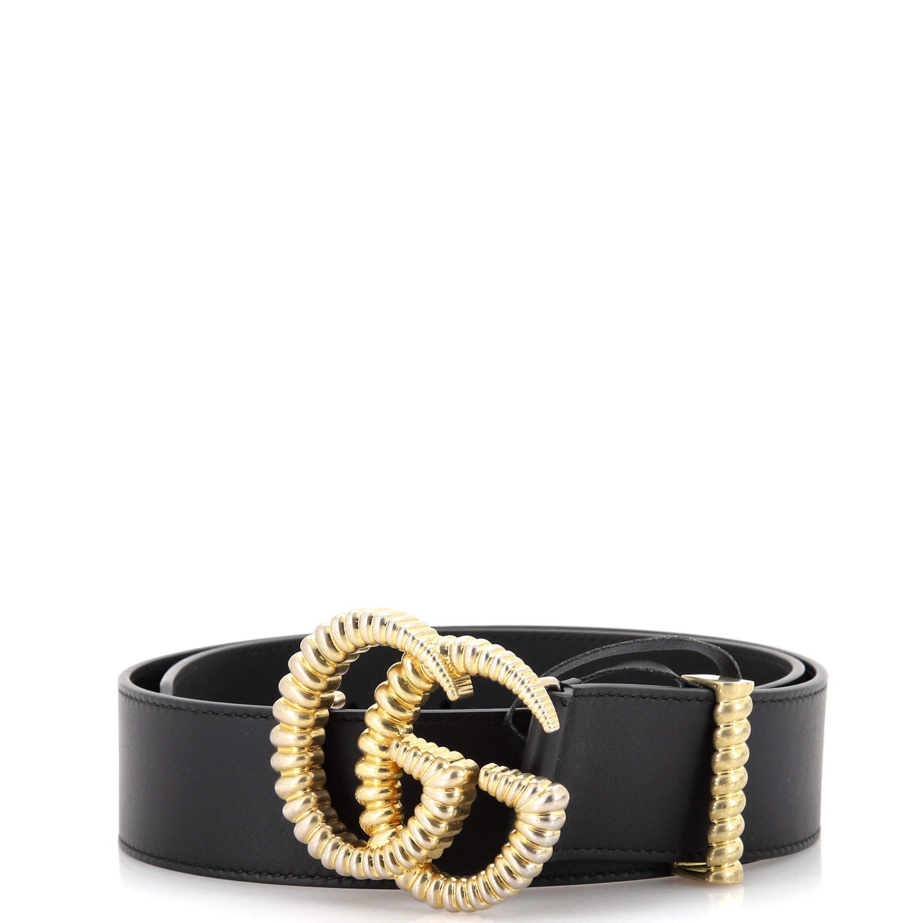 Torchon GG Marmont Belt Leather Wide 80