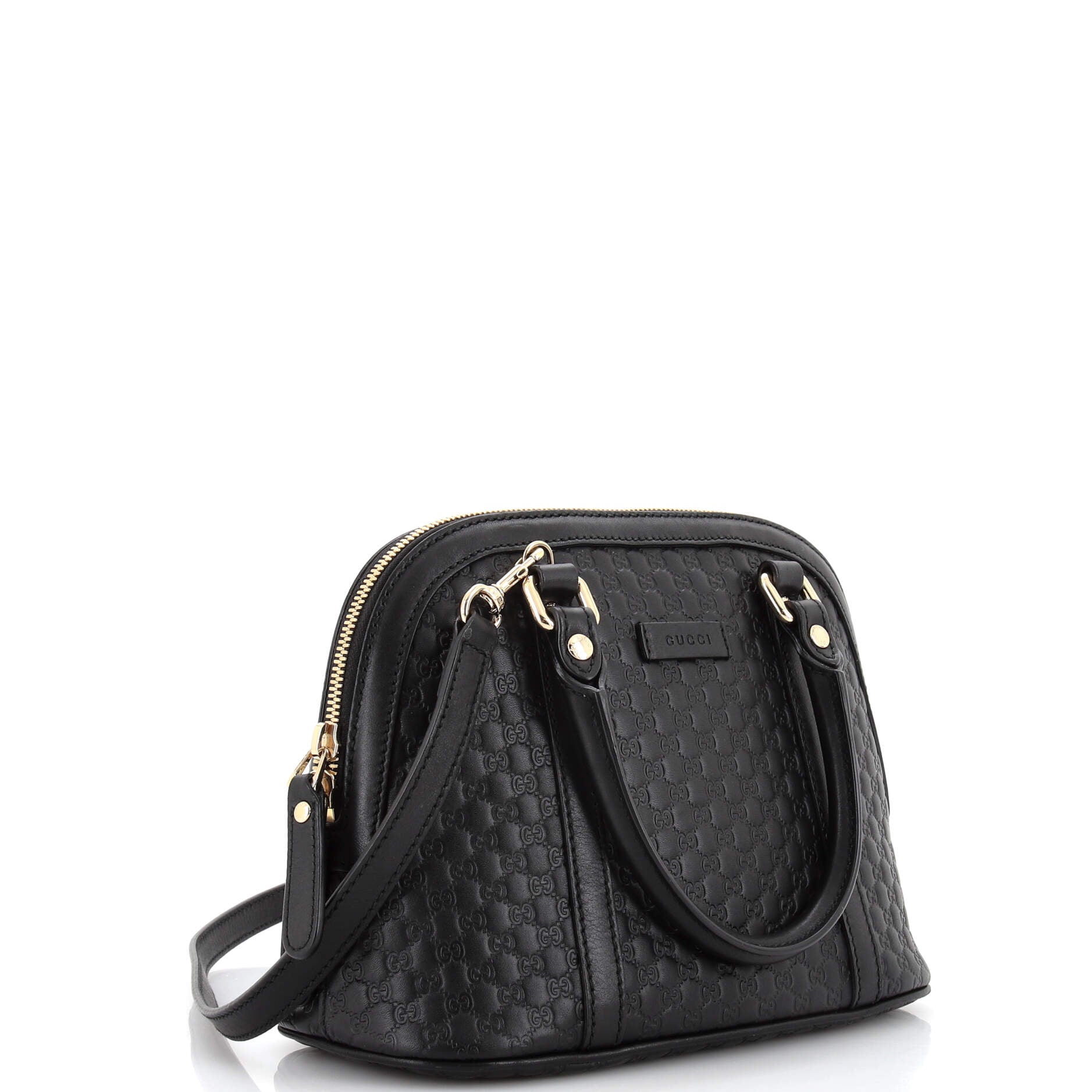 Convertible Dome Satchel (Outlet) Microguccissima Leather Mini
