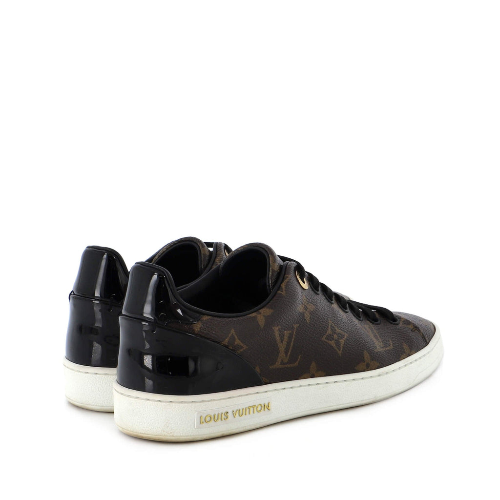 Women's FrontRow Sneakers Monogram Canvas with Patent