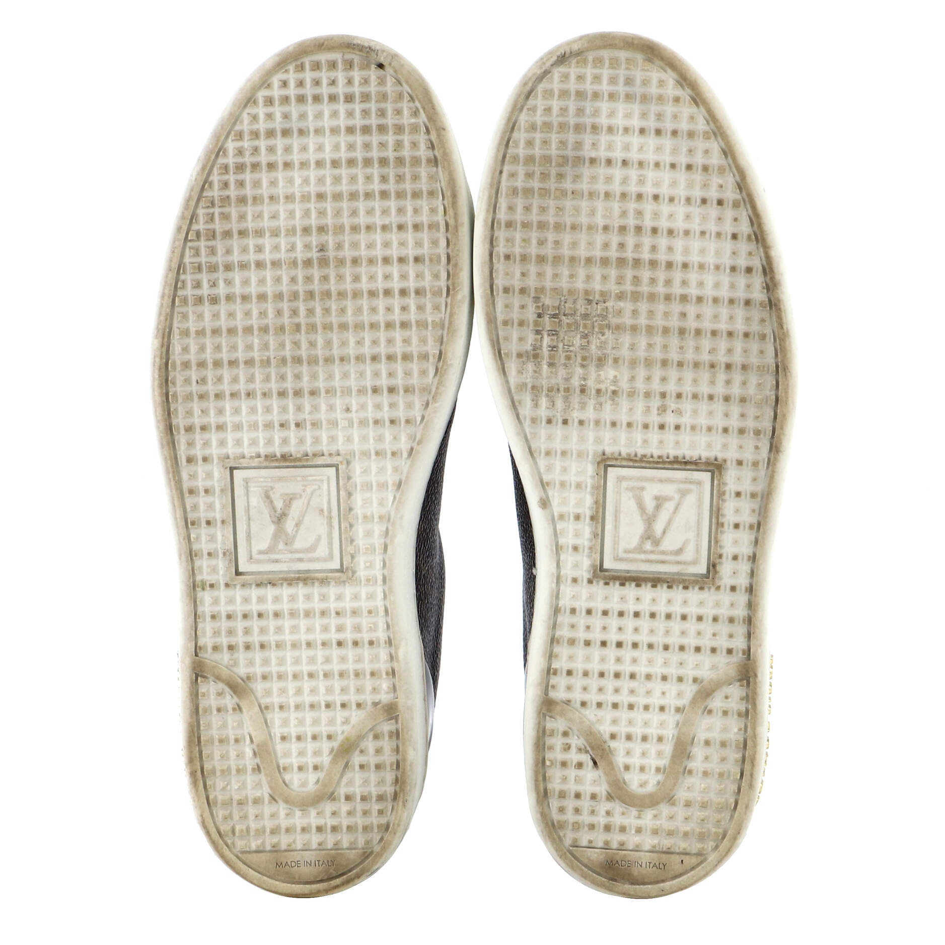 Women's FrontRow Sneakers Monogram Canvas with Patent