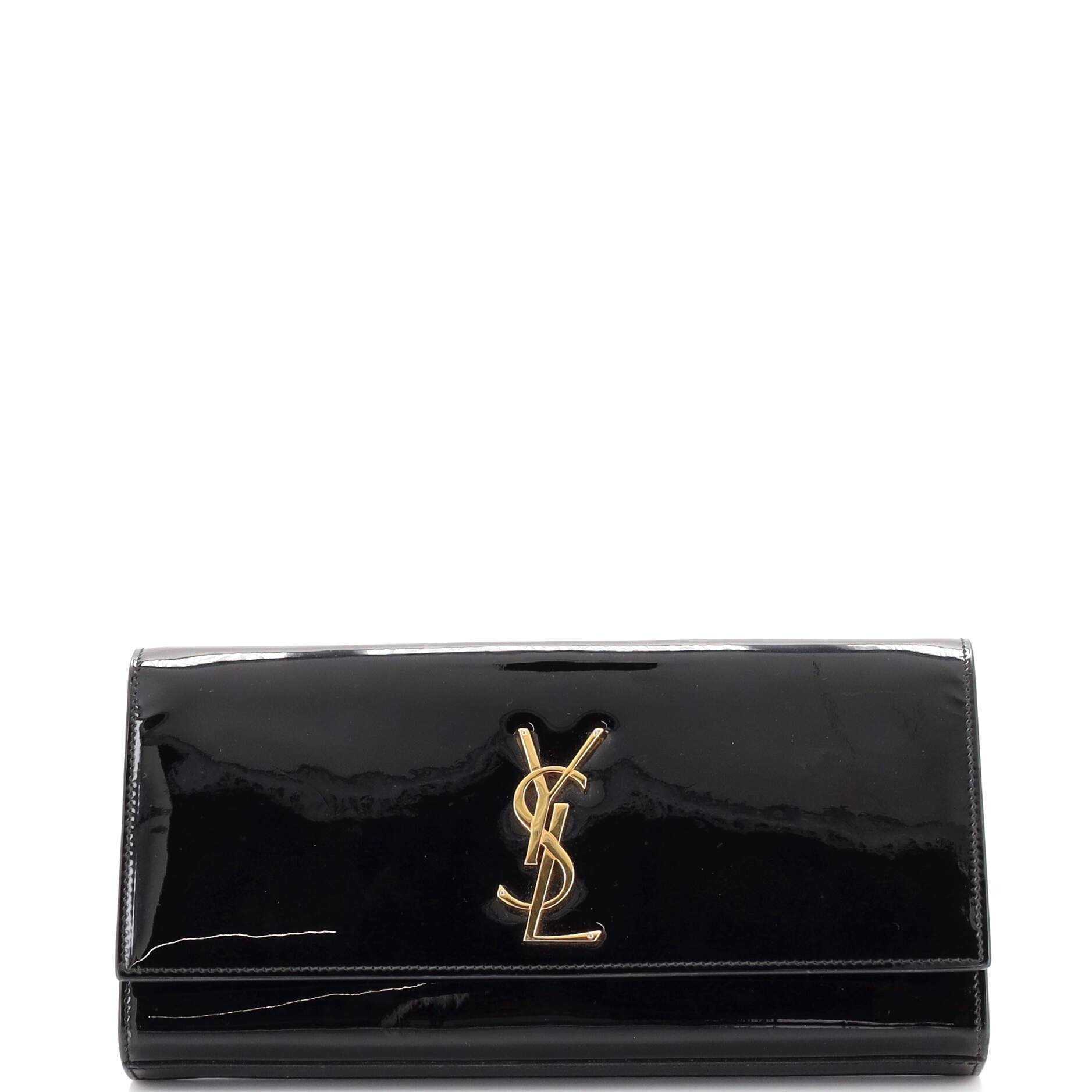 Classic Monogram Clutch Patent Long