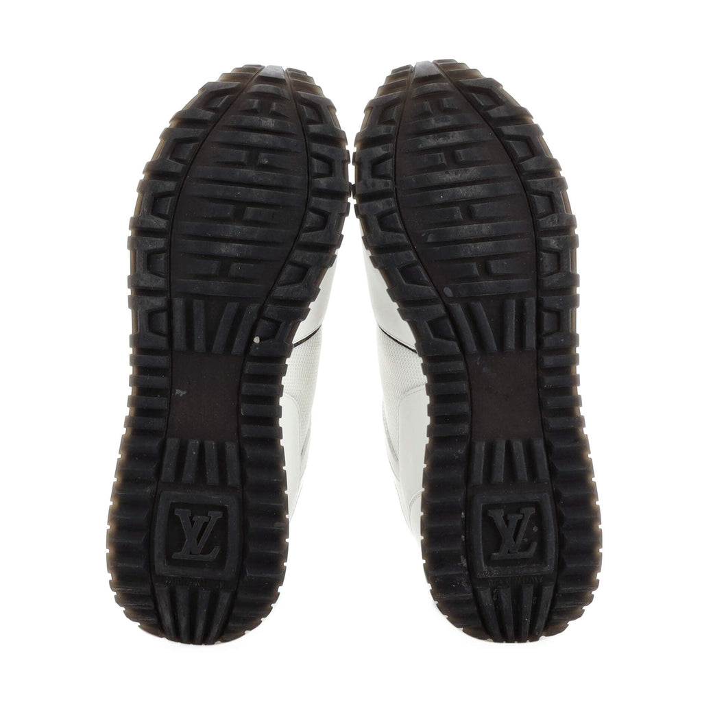 Women's Run Away Sneakers Mesh with Monogram Canvas and Leather